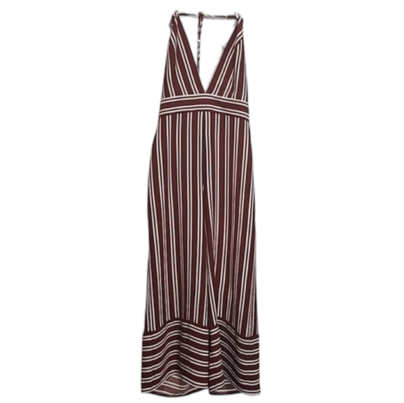 Amanda Uprichard Montague rust colored jumpsuit size S - Picture 2 of 6